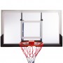 Щит баскетбольний ігровий Basketball Hoop 136х80 см з кільцем 45 см і сіткою (S027B) Щит баскетбольний ігровий Basketball Hoop 136х80 см з кільцем 45 см і сіткою (S027B)