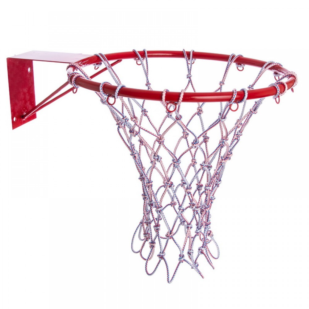 Сітка баскетбольна ігрова Basketball Net Pro 5,5 мм поліпропілен 1 шт. (SO-5252)