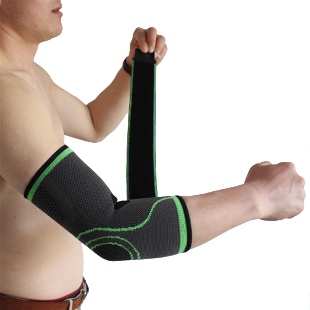 Налокотник-бандаж-фіксатор ліктя регульований Elbow Support для підтримки і захисту (ST-2506)