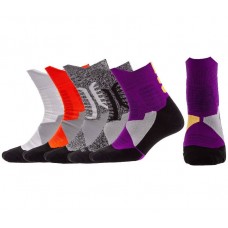 Шкарпетки баскетбольні 3 пари Zelart Basketball Socks розмір 40-45 (DML7501)