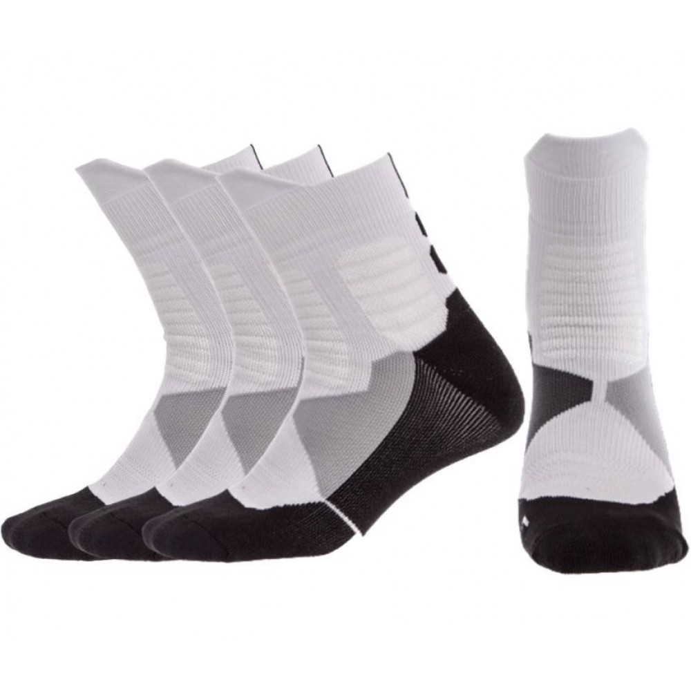 Шкарпетки баскетбольні Basketball Socks 3 пари розмір 40-45 (DML7501)