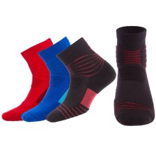 Шкарпетки баскетбольні Zelart Basketball Socks 3 пари розмір 40-45 (JCB3306)