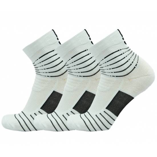 Шкарпетки баскетбольні Zelart Basketball Socks 3 пари р-р 40-45 нейлон-бавовна (JCB3306)