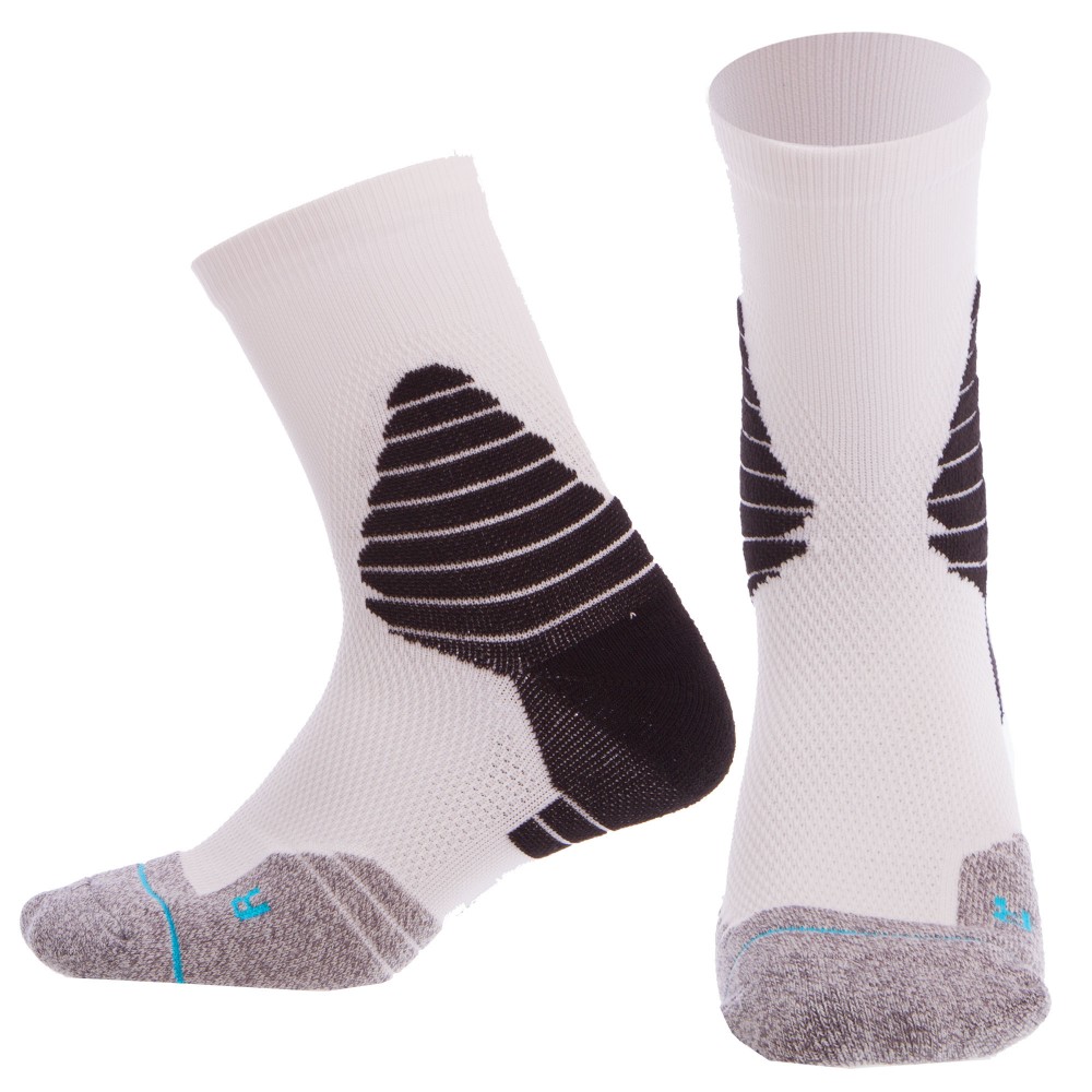 Шкарпетки баскетбольні Zelart Basketball Socks 3 пари розмір 40-45 (JCB3307)