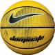 Мяч баскетбольный резиновый для игры на улице и в зале Nike Dominate размер 7, цвет - желтый