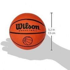 Міні-м'яч баскетбольний Wilson Micro Basketball размір 1 гумовий дитячий-сувенірний (B1717)