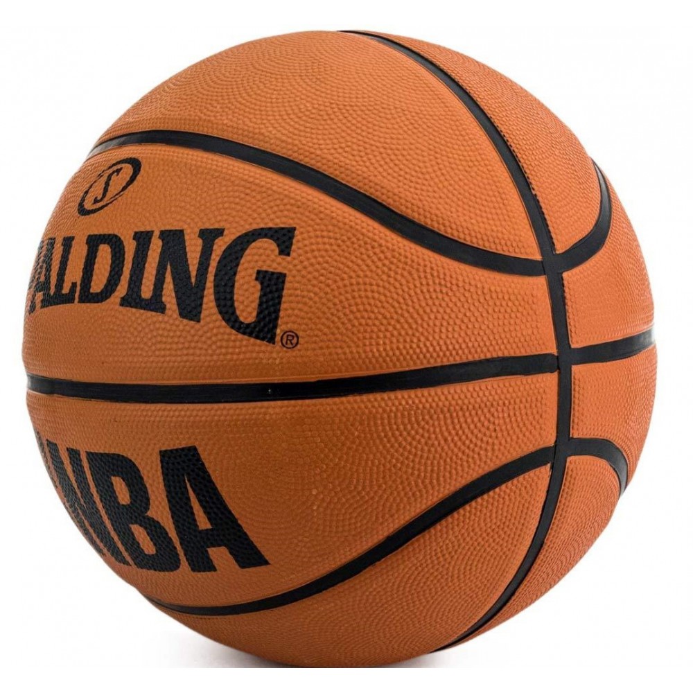 М'яч баскетбольний Spalding NBA розмір 7 гумовий коричневий (3001500200017)