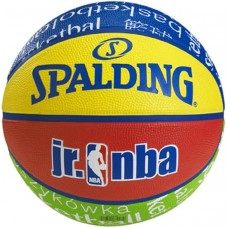 М'яч баскетбольний Spalding NBA Junior Outdoor розмір 5 гумовий дитячий для вулиці-залу (83047Z)