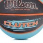 Баскетбольний м'яч Wilson Clutch Bball розмір 7 гумовий для гри на вулиці-в залі (WTB1430XB) Баскетбольний м'яч Wilson Clutch Bball розмір 7 гумовий для гри на вулиці-в залі (WTB1430XB)