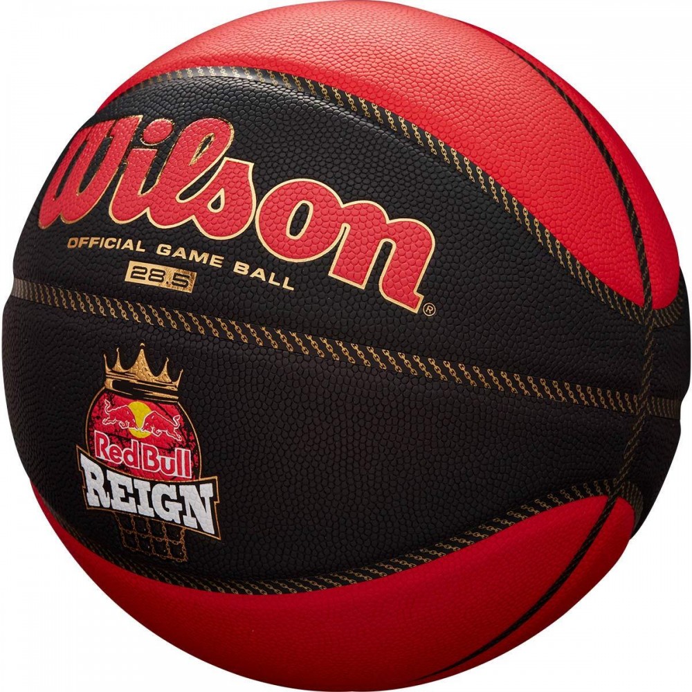 М'яч баскетбольний Wilson RED BULL REIGN SEASON BBALL размер 7 композитная кожа красно-черный (WTB2202XB07)