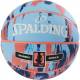 Мяч баскетбольный Spalding NBA Marble 4Her Outdoor Sky Blue/Royal/Red Size 6