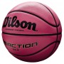 Баскетбольний м'яч Wilson REACTION 285 розмір 6 композитна шкіра для гри зал-вулиця рожевий Баскетбольний м'яч Wilson REACTION 285 розмір 6 композитна шкіра для гри зал-вулиця рожевий