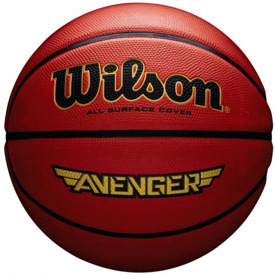 Баскетбольний м'яч Wilson AVENGER розмір 7 гумовий (WTB5550XB07)