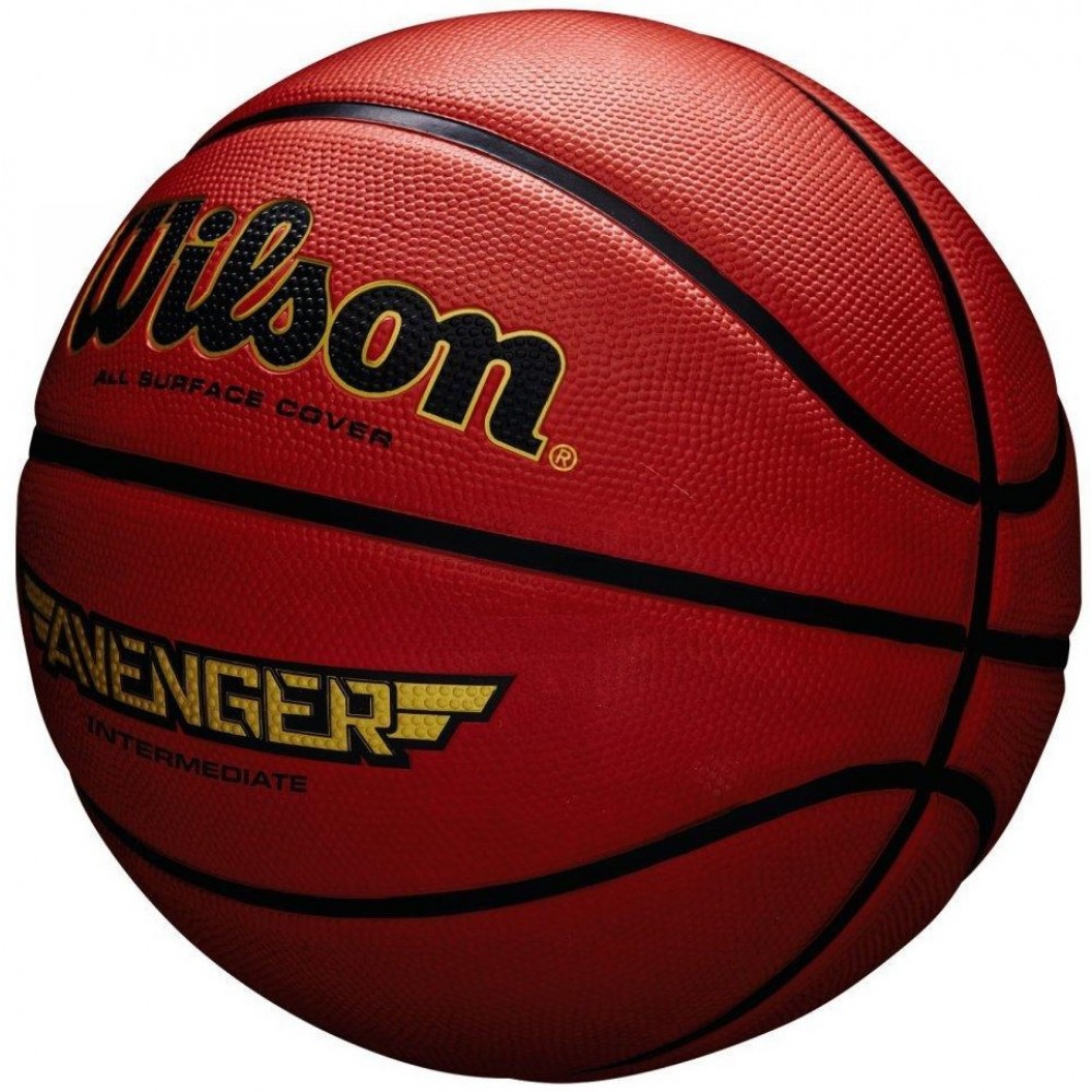 Баскетбольний м'яч Wilson AVENGER розмір 7 гумовий (WTB5550XB07)
