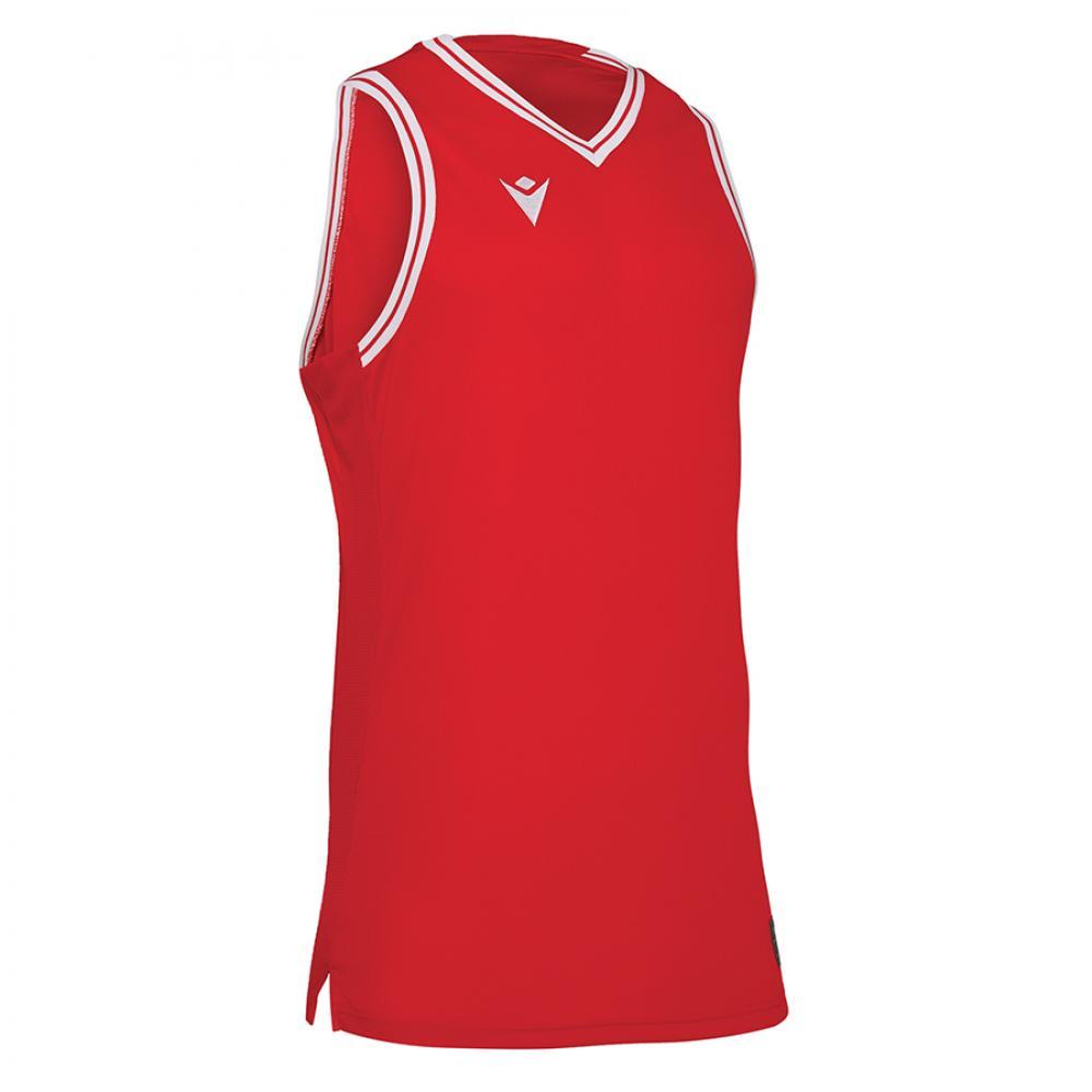 Майка баскетбольна ігрова MACRON FREON SHIRT розмір М червона (4027)