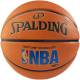 Баскетбольний м'яч Spalding NBA Logoman розмір 7 гумовий коричневий