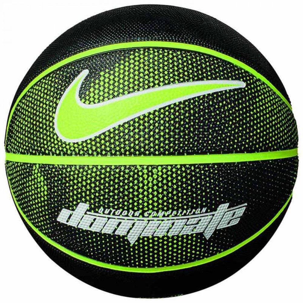 Баскетбольний м'яч  Nike Dominate Volt,розмір 7 гумовий для вулиці (N.000.1165.044.07)