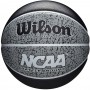 М'яч баскетбольний Wilson NCAA BATTLEGROUND розмір 7 гумовий для вулиці-залу чорно-сірий (WTB2501XB07)
