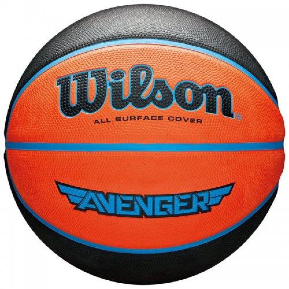 Баскетбольний м'яч Wilson Avenger розмір 7 гумовий для зала-вулиці (WTB9118XB0702)
