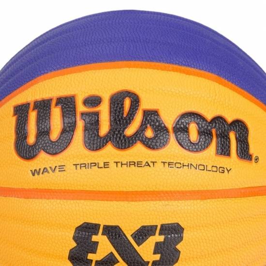 М'яч баскетбольний офіційний Wilson Official FIBA 3х3 Game Ball розмір 6 композитна шкіра (WTB0533XB)