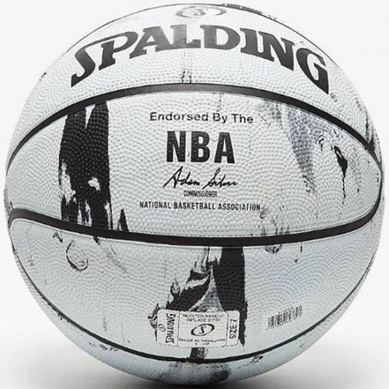 Мяч баскетбольный Spalding NBA Marble Multi-Color Outdoor размер 7 резиновый