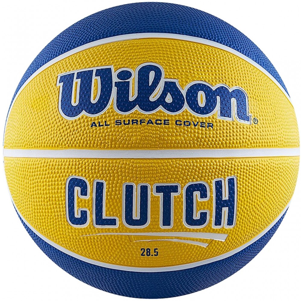 М'яч баскетбольний Wilson CLUTCH 285 розмір 6, 7 гумовий для вулиці-залу (WTB14199XB07)
