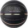 М'яч баскетбольний композитна шкіра для гри в залі Wilson Hightlight BLGO розмір 7, колір - чорний